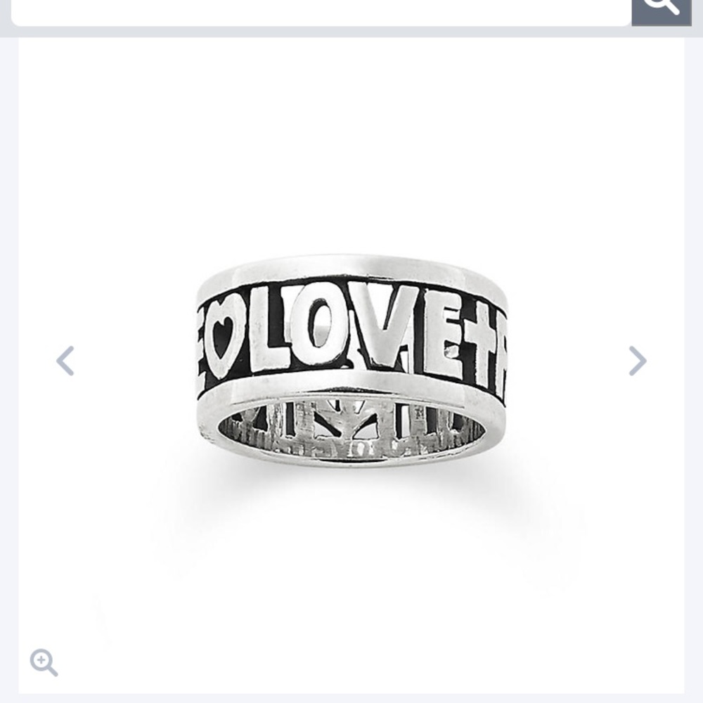 James Avery Faith, Hope, Love ring